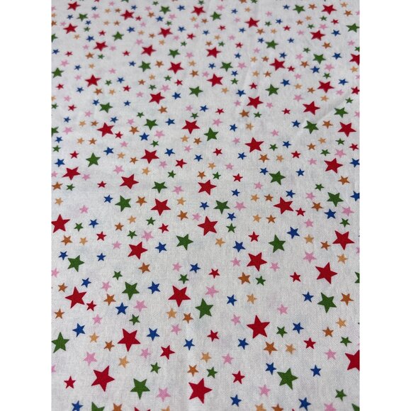 Hancock Fabrics Star Pattern Cotton Fabric 1/2 yard x 44" Sewing Quilting - Picture 1 of 4